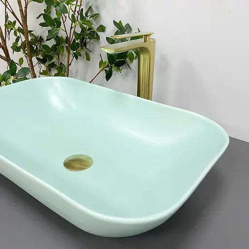 Умивальник VBI Avezzano green matt накладний VBI-014404, Цветной - фото 5