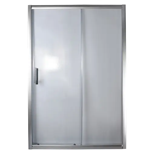 Душевые двери Bravo Tormes 140FS 2 уп., универсальные, матовый, хром матовый - фото 3