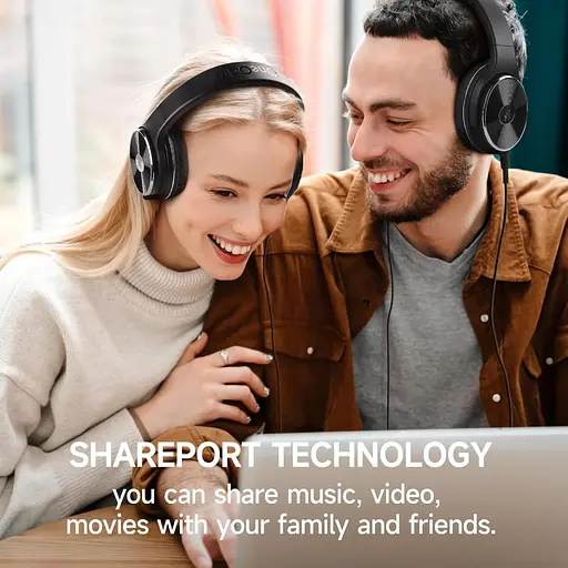 Гарнітура OneOdio Studio Hifi, 3,5мм/6,35мм, Black - фото 5