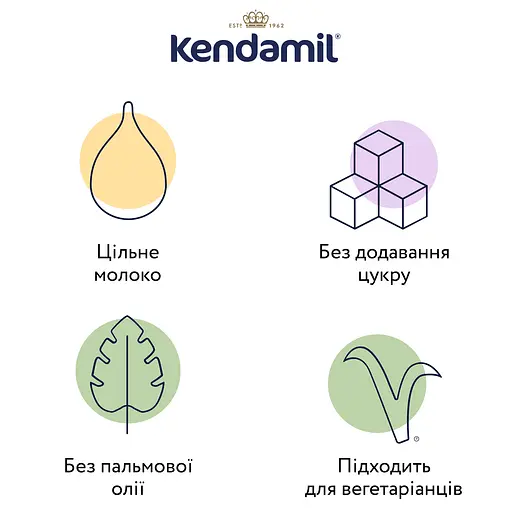 Молочная каша Kendamil Овсяная сливочная 300 г (2 шт. х 150 г) - фото 3