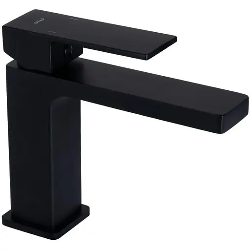 Змішувач для раковини Qtap Gemini QTGEM270BLM45674 Black Matt - фото 1