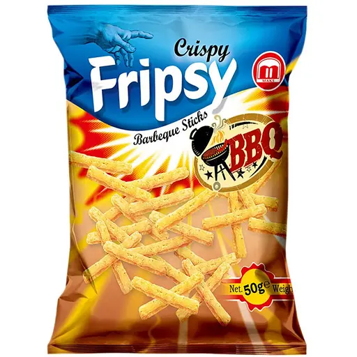 Чипсы Fripsy со вкусом барбекю 50 г