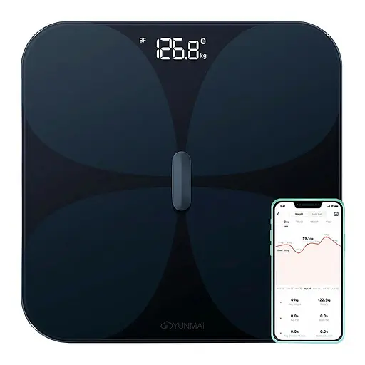 Умные весы Yunmai PRO Smart Scale Black - фото 1