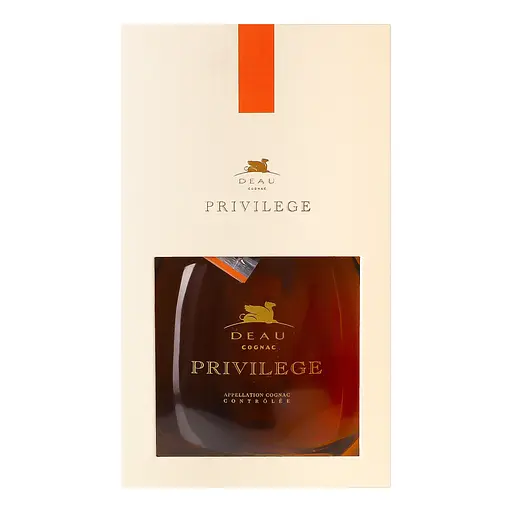Коньяк Deau Cognac Privilege 40% 0.7 л в подарочной упаковке - фото 4