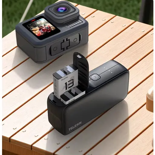 Зарядное устройство-повербанк Telesin S0-PB-01-TGP 10000мАч для GoPro HERO13 [124463] - фото 4