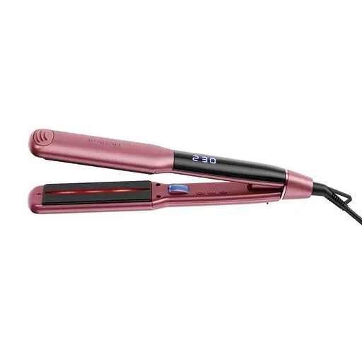 Професійний випрямляч для волосся IPARAH P-104 з титановими пластинами, LED-дисплей, регулювання температури 150–220 C - фото 3