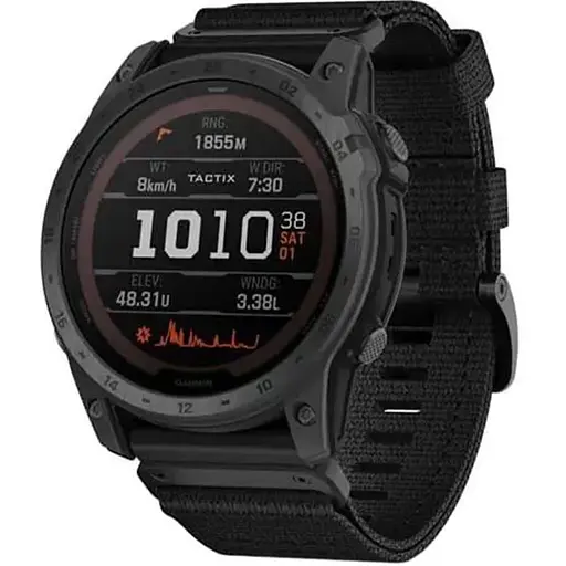 Смарт-часы Garmin Tactix 7 Pro Solar Ballistics (010-02704-20) - фото 1