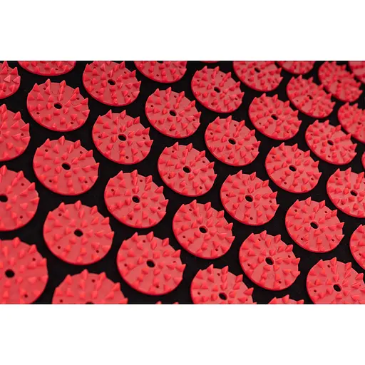 Подушка для акупунктуры Hop-Sport HS-C037AP (Аппликатор Кузнецова) черно-красная - фото 5