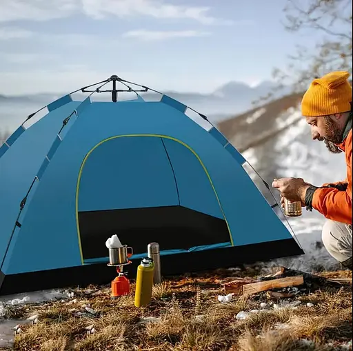 Туристичний намет OldBro 2-3 місна 200x150x120см водостійкий CC-SYLX001 - фото 5