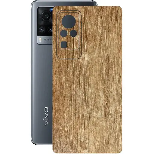 Захисна плівка StatusSKIN для Vivo X60 Pro 5G Корпус Вініл Дерево світле - фото 1