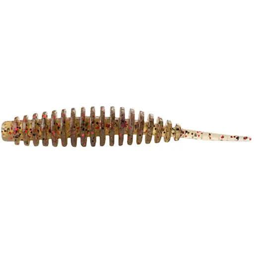 Силикон FishUP Tanta 2.5" #045 - Green Pumpkin/Red & Black (8 шт/уп)