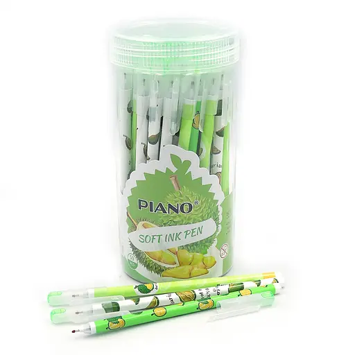 Ручка масляная Piano Durian, 0.6/0.7 мм, Soft Ink Pen, 50 шт.