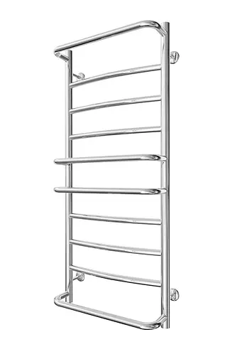 Водяной полотенцесушитель Mario Inox Люкс 970x430/400 1.074.044579.0, Хром, нижнее - фото 1