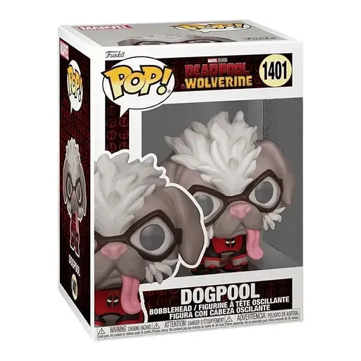 Коллекционная фигурка Funko Pop Марвел Дедпул Догпул  Marvel: Deadpool 3 Dogpool 10 см FP D D 1401 - фото 1