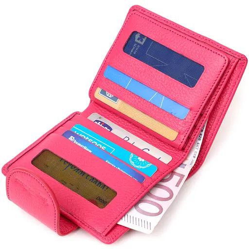 Кожаный женский кошелек Tony Bellucci 11.5х9.5х2 см acs0027006 - фото 5