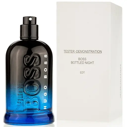 Оригинал Hugo Boss Boss Bottled Night 100 мл ТЕСТЕР туалетная вода - фото 1