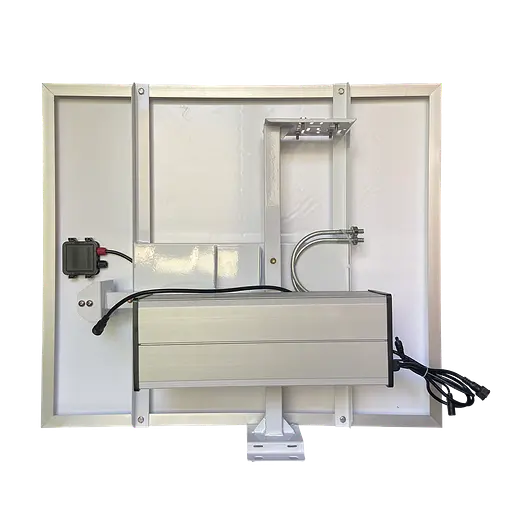 Сонячна панель для відеоспостереження з аккумулятором GreenVision GV-003-100W-25Ah - фото 2