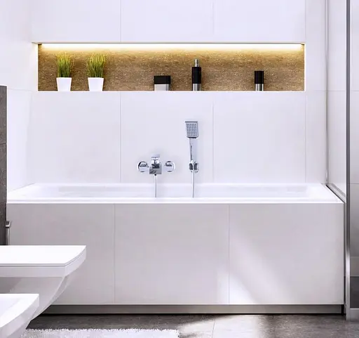 Смеситель для ванны Yoka Talea хром BW.TALEA Хром - фото 2