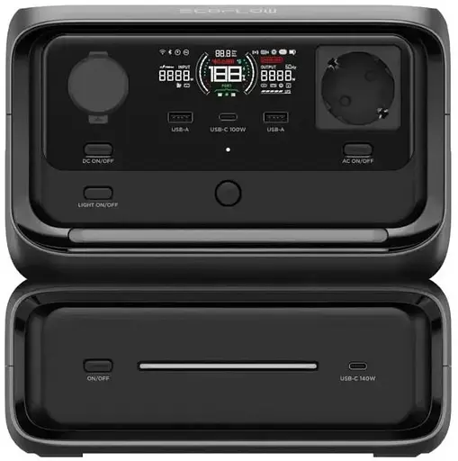 Зарядная станция EcoFlow RIVER 3 Max/600 Вт/572 Вт⋅ч/LiFePO4 - фото 1