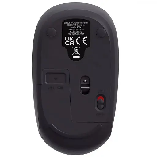 Миша бездротова Baseus F01A (B01055504411-0) Gray - фото 5