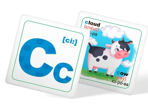 Розумні картки. English ABC. 30 карток - фото 4