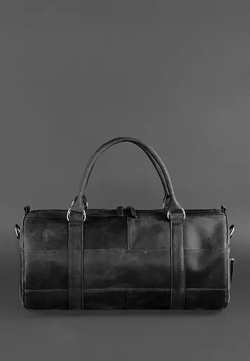 Шкіряна сумка Harper чорна Crazy Horse - фото 6