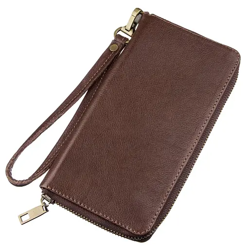 Чоловічий шкіряний клатч SHVIGEL 19х10х2,5 см sum0012738 - фото 2