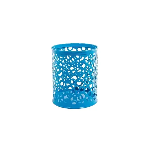 Подставка для ручек металлическая Круглая Кружочки, 8x10 см - фото 2