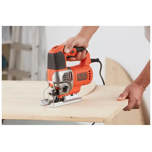 Электролобзик Black+Decker 650 Вт, 3100 ход/мин (BES610) - фото 6
