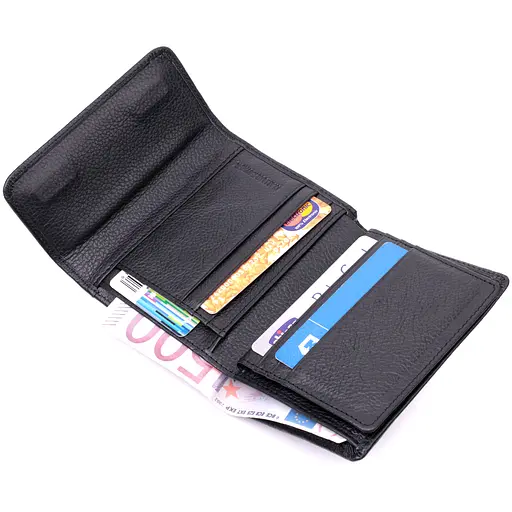 Кожаный женский кошелек ST Leather 11.7х9.5х2 см acs0028403 - фото 5