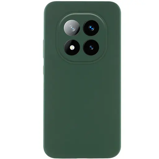 Чехол Lakshmi Silicone Cover Full Camera AAA для Xiaomi Redmi Note 14 Pro 4G Зеленый/Cyprus Green
