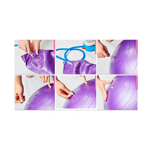 Мяч для фитнеса Newt 487-626-2-V с насосом, 75 см - фото 2