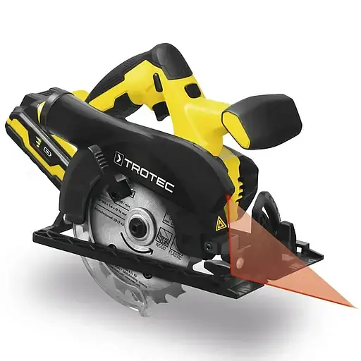 Пила циркулярная аккумуляторная Trotec PCSS 10-20V с кейсом (DAS302848) - фото 2
