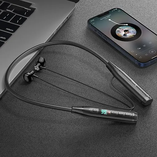 Бездротові навушники Hoco DM37 вкладиші black - фото 8