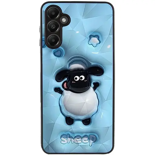 TPU+PC чохол Epik Prisma Fluffie для Samsung Galaxy A26 5G Sheep