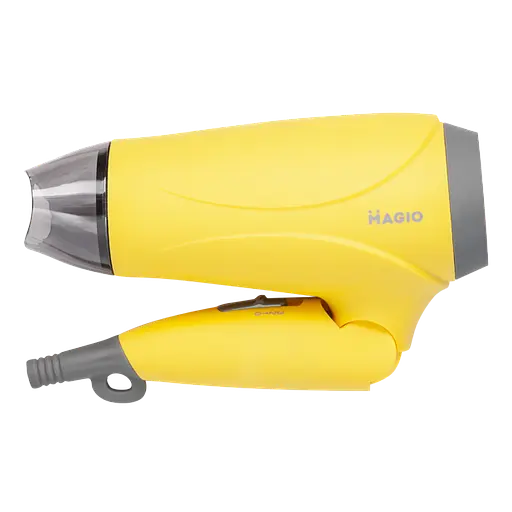 Потужний компактний дорожній фен для сушіння волосся Magio MG-153 маленький фен складаний - фото 2