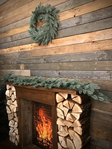 Хвойні гірлянди Hvoya Classic литі блакитні (7 шт. x 2 м) - фото 4