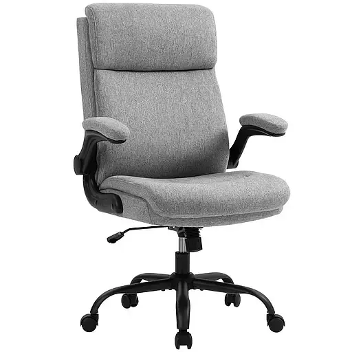 Офисное кресло GT Racer серое (B-3021 Fabric Gray) - фото 1