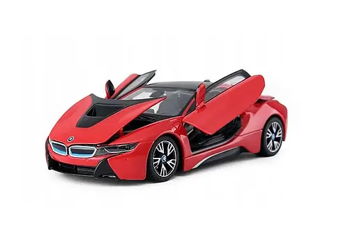 Машинка Rastar BMW I8 1:24 металл красный 56500
