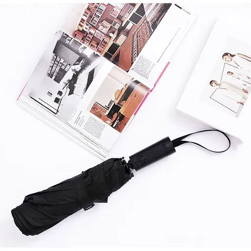 Парасолька Xiaomi Konggu Automatic Umbrella WD1 Black (85756) - фото 2