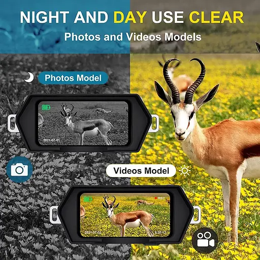 Прибор ночного видения Dsoon NV5000 с функцией записи (до 400м) - фото 8