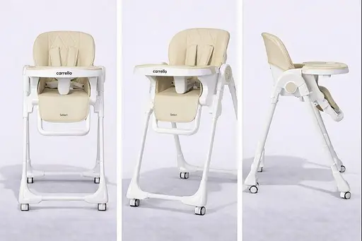 Стул для кормления CARRELLO Select CRL-16301 Cotton Beige /1/ MOQ - фото 2