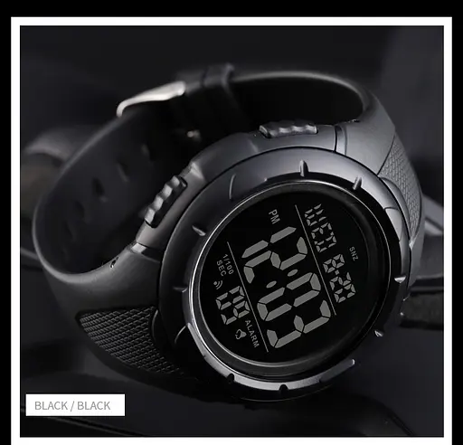 Наручний годинник чоловічий 1535BKBK Black-Black Skmei acs0030692 - фото 4