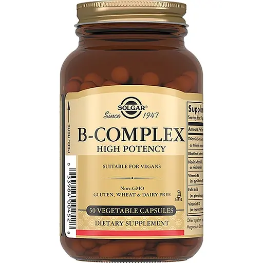 Комплекс витаминов Solgar B-Complex 50 капсул