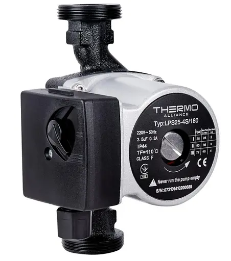Циркуляционный насос Thermo Alliance LPS 25/40/180 с гайками LPS2540180 - фото 1