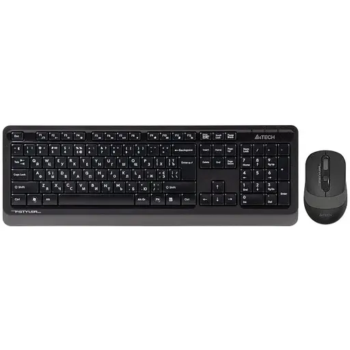 Комплект (клавиатура + мышь) A4Tech FG1010 Black/Grey USB