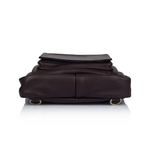 Чоловіча шкіряна сумка TARWA 25.5х7.5х30.5 см sum0026486 - фото 5