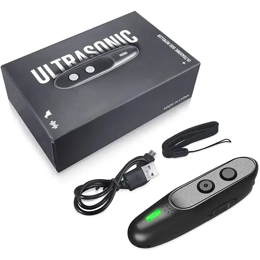 Ультразвуковий відлякувач собак Ultrasonic PU30 акумуляторний Black (17080)