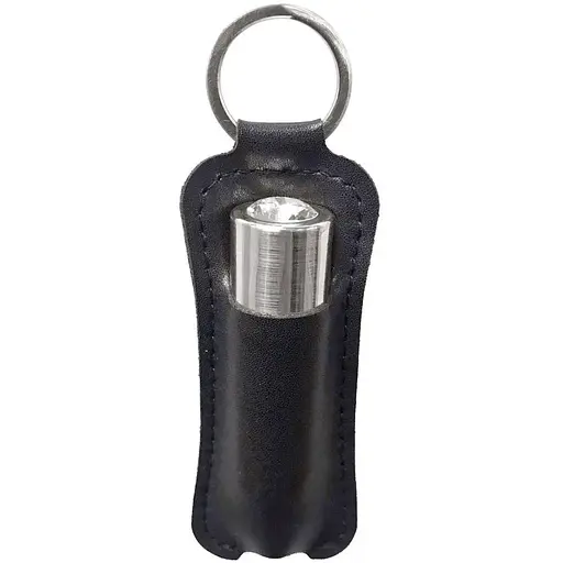 Віброкуля PowerBullet First-Class Bullet 2.5″ з Key Chain Pouch Silver 9 режимів вібрації - фото 4