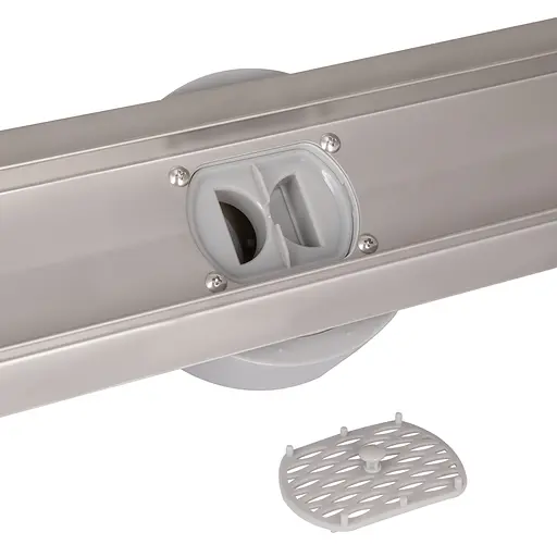 Душовий канал Qtap Scorpio Tile800 з нержавіючої сталі під плитку поворотний сифон/сухий затвор - фото 5